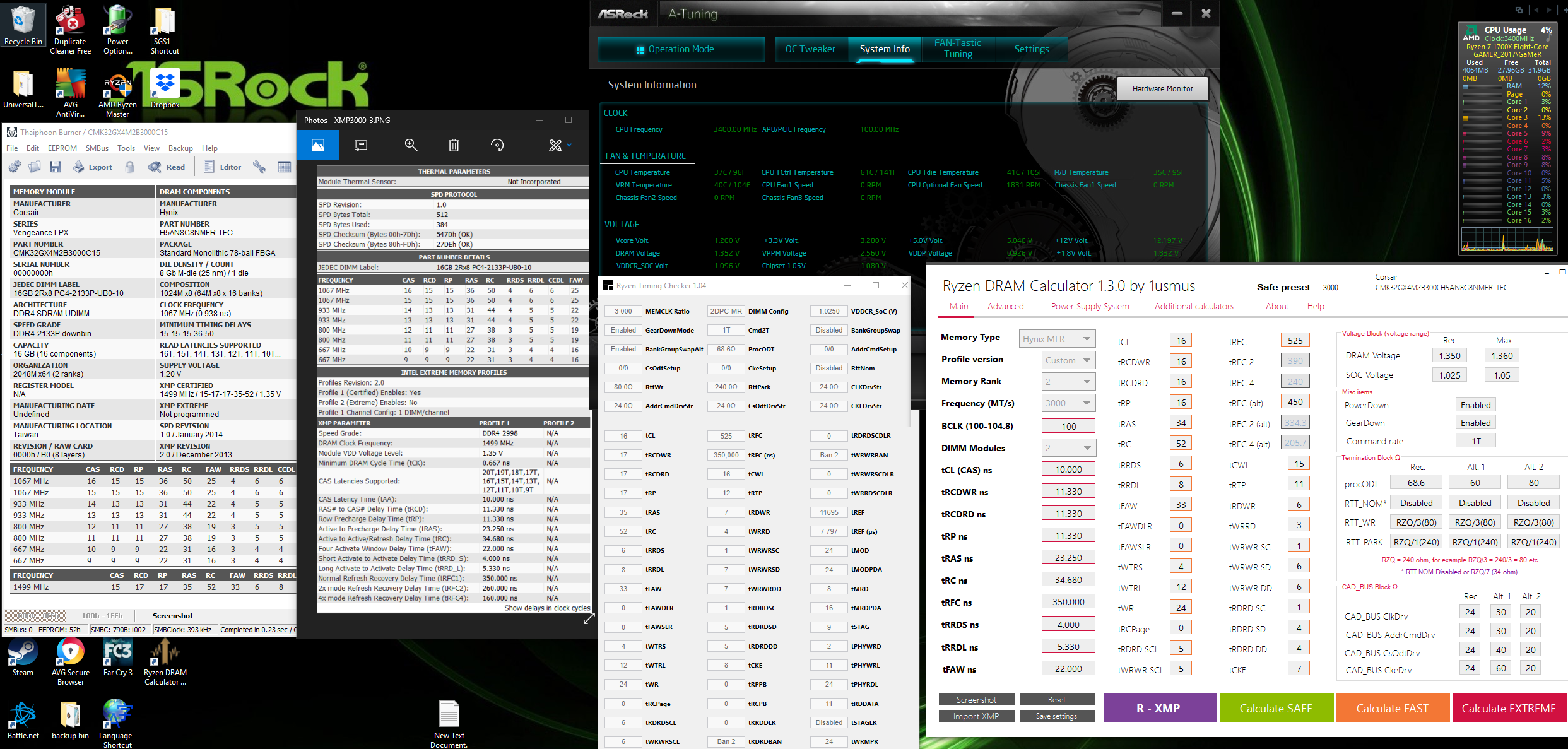 UEFI4.72 XMP works for CMK32GX4M2B3000C15 ASRock Forums